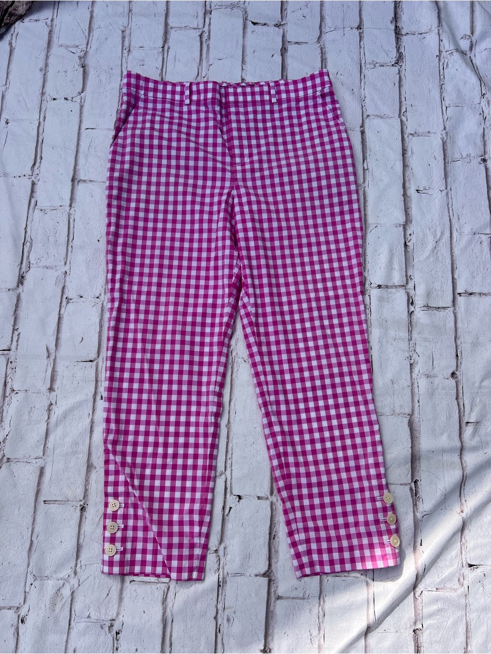 Polo Ralph Lauren size 10 Gingham Pink